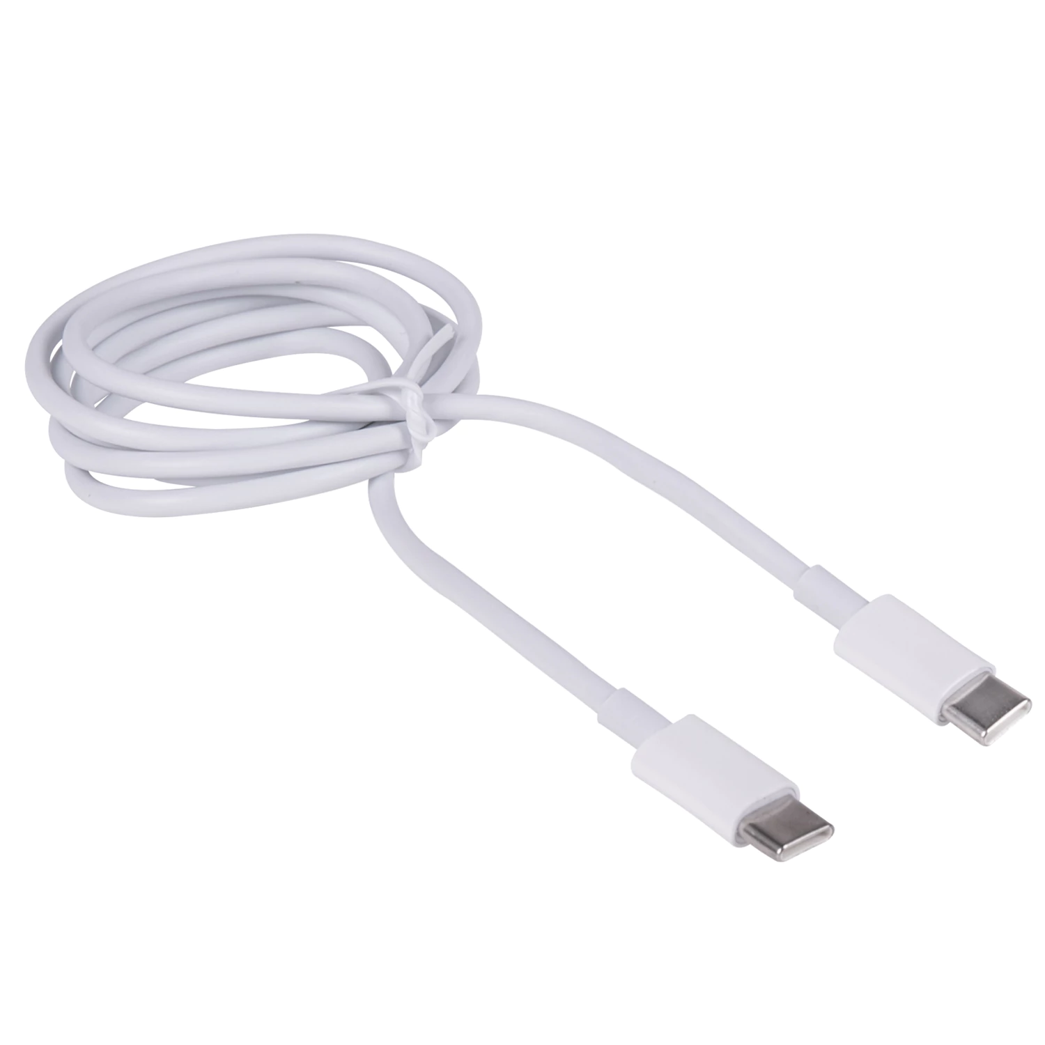 Кабель USB Type-C-Type-C с поддержкой быстрой зарядки белый, 1м, SONNEN, медный 513613