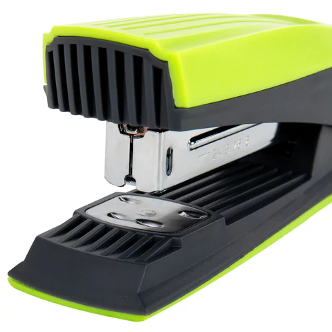 Степлер №24/6, 26/6 BRAUBERG "SUPER", до 30 листов, зелено-черный, 272741 - МСК «Форвард»