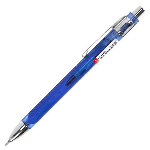 Ручка шариковая автоматическая с грипом BRAUBERG "STYLE RT", СИНЯЯ, игольчатый наконечник 0,7 мм, линия письма 0,35 мм, 144324 - МСК «Форвард»
