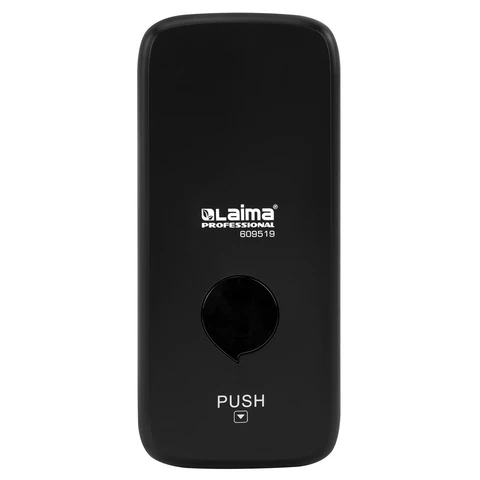 Дозатор для жидкого мыла LAIMA PROFESSIONAL PREMIUM BLACK, НАЛИВНОЙ, 1 л, черный, ABS-пластик, 609519 - МСК «Форвард»