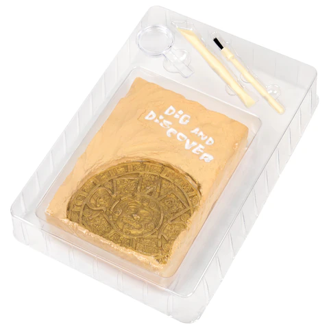 Набор для раскопок "Древние Майя" 16х23 см, инструменты, BRAUBERG KIDS, 665940 - МСК «Форвард»