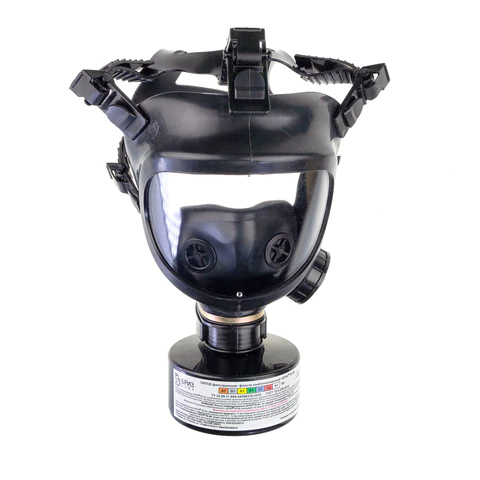 Противогаз фильтрующий БРИЗ-3306 с маской БРИЗ-4301, A1B1E1K1SXHgP3, сумка, размер средний 610956 под заказ! - МСК «Форвард»