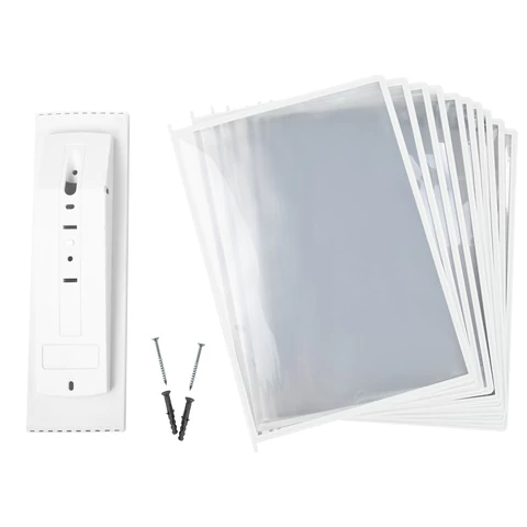 Демосистема настенная на 10 панелей, с 10 белыми панелями А4, STAFF "Profit", 238145 - МСК «Форвард»