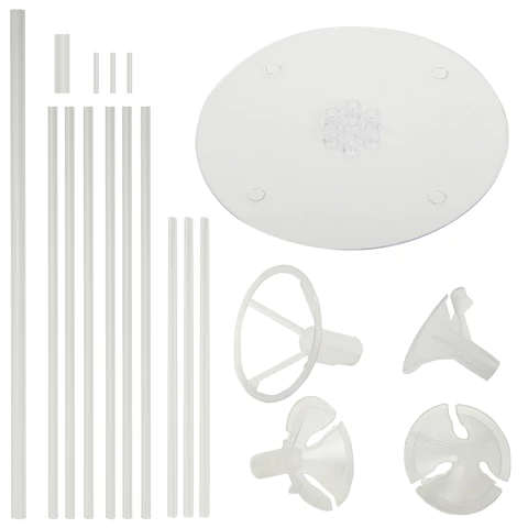 Подставка для 7 воздушных шаров, высота 70 см, пластик, BRAUBERG KIDS, 591905 - МСК «Форвард»