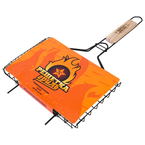 Решетка-гриль универсальная, размер 290х190 мм, глубина 18 мм, оксидированное покрытие, 101401, 701739 - МСК «Форвард»