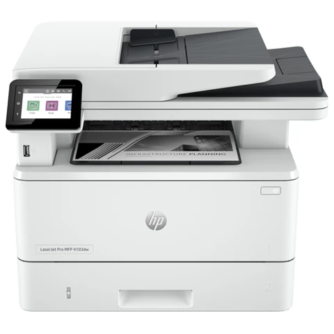 МФУ лазерное HP LaserJet Pro 4103dw "3 в 1" А4, 40 стр./мин., 80000 стр./мес, ДУПЛЕКС, АПД, Wi-Fi, сетевая карта, 2Z627A 354949 - МСК «Форвард»