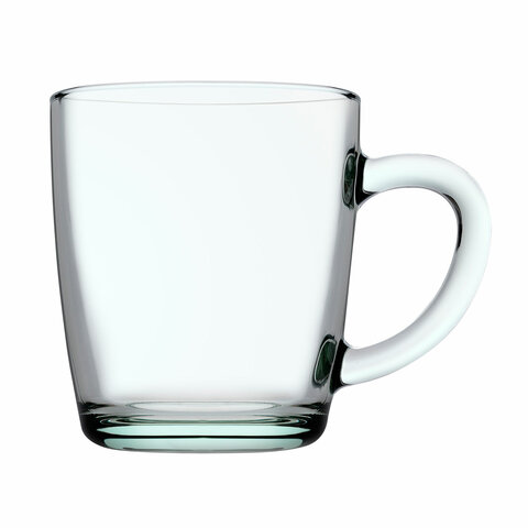 Кружка для чая с ручкой, 340 мл, 1 штука, стекло, PASABAHCE "БЕЙЗИК", 55531СЛ1 700604 - МСК «Форвард»