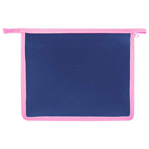 Папка для тетрадей ПИФАГОР А5, 1 отделение, пластик, на молнии, "Magic kitty", 273327 - МСК «Форвард»