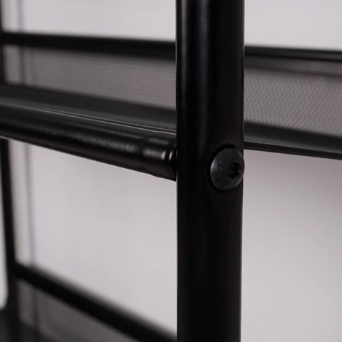 Полка для обуви "Женева-23", 645х270х600 мм, 3 полки, металл, чёрная, ПДО Ж23 Ч ZMI 609164 - МСК «Форвард»