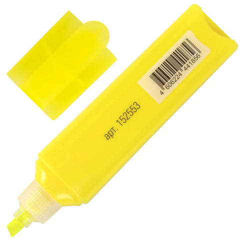 Текстовыделитель STAFF "EVERYDAY HL-720", ЖЕЛТЫЙ, линия 1-5 мм, скошенный наконечник, 152553 - МСК «Форвард»