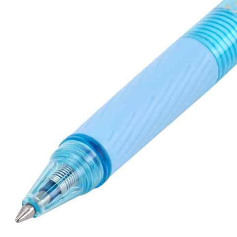 Ручка гелевая стираемая автоматическая BRAUBERG "X-ERASE RT PASTEL COLOR", СИНЯЯ, пишущий узел 0,7 мм, линия письма 0,5 мм, 144424 - МСК «Форвард»