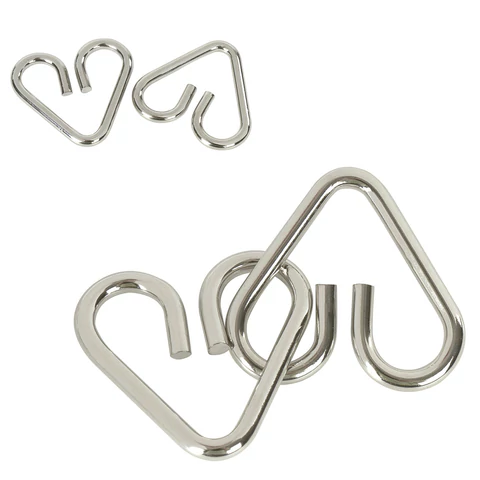 Головоломки металлические ЗОЛОТАЯ СКАЗКА (уровень сложности "НОВИЧОК"), набор 6 штук, 662087 - МСК «Форвард»