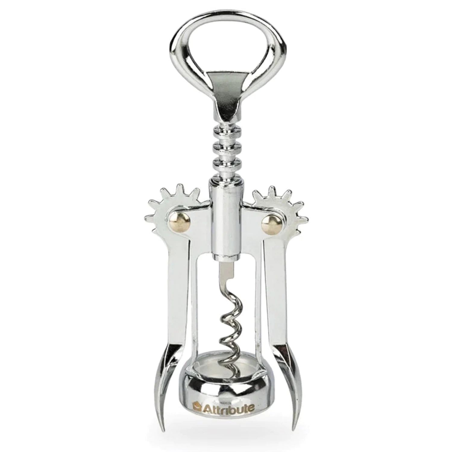 Штопор-открывалка, 2-х рычажный, хром, блистер с европодвесом, Viva, ATTRIBUTE, ATV614, AGV225 604675