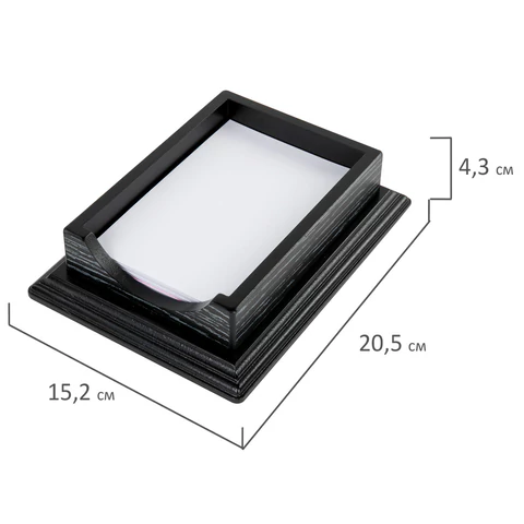 Набор настольный GALANT "Black Hawk" из дерева, 6 предметов, цвет "чёрный дуб", 238167 - МСК «Форвард»