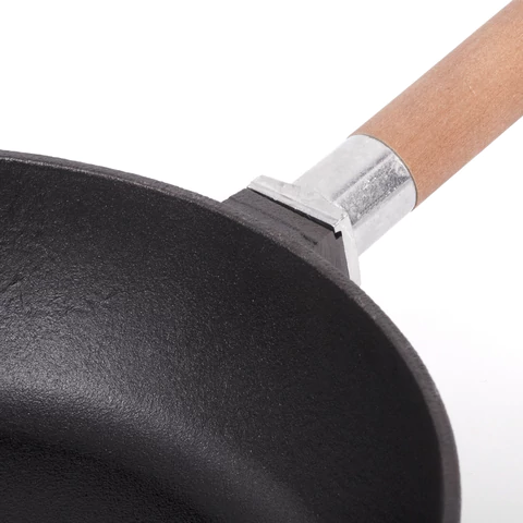 Сковорода сотейник чугунная 28 см со съемной ручкой (подходит для индукции), ГАРДАРИКА, 0328 700728 - МСК «Форвард»