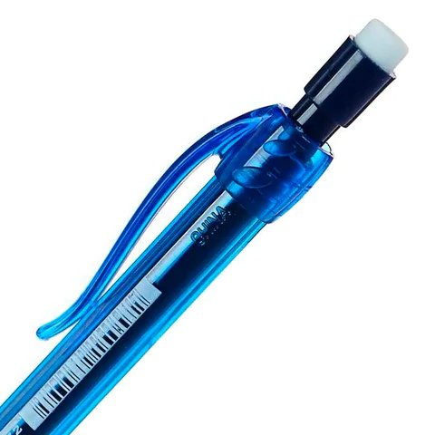 Карандаш механический 0,5 мм, KOH-I-NOOR "Geometry", ластик, резиновый грип, корпус тонированный голубой, 5780, 5780008001KS 180831 - МСК «Форвард»