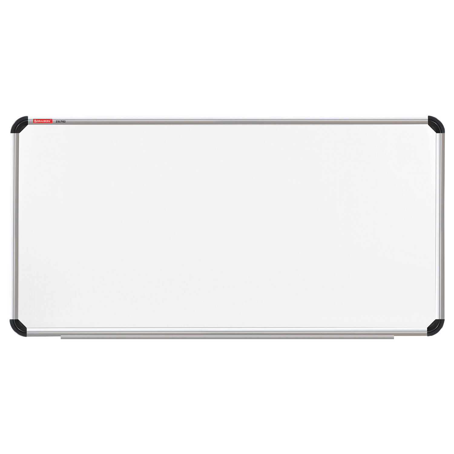 Доска магнитно-маркерная 120х240см, улучшенная алюм.рамка, ГАРАНТИЯ 10 ЛЕТ, BRAUBERG Premium, 231702
