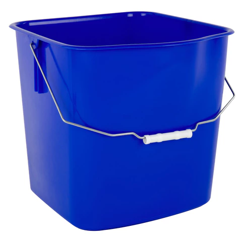 Ведро УНИВЕРСАЛЬНОЕ 25 л, СИНЕЕ, подходит для уборочных тележек, уборки, хранения, пластик, 609756, 25EC/6 - МСК «Форвард»