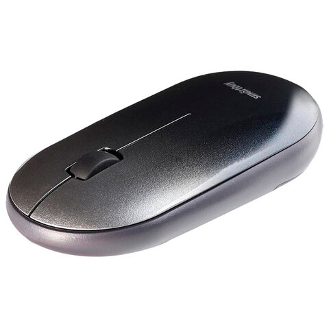Мышь беспроводная бесшумная SMARTBUY 266AG-K, USB, 2 кнопки + 1 колесо, оптическая, черная, SBM-266AG-K 514185 - МСК «Форвард»