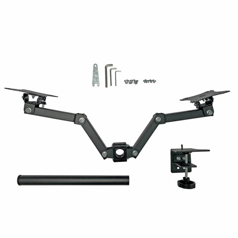 Кронштейн для двух мониторов К-502 VESA 75х75-100х100, 17"-32", до 16 кг, РЭМО, 4603225012979, 960059 457775 - МСК «Форвард»