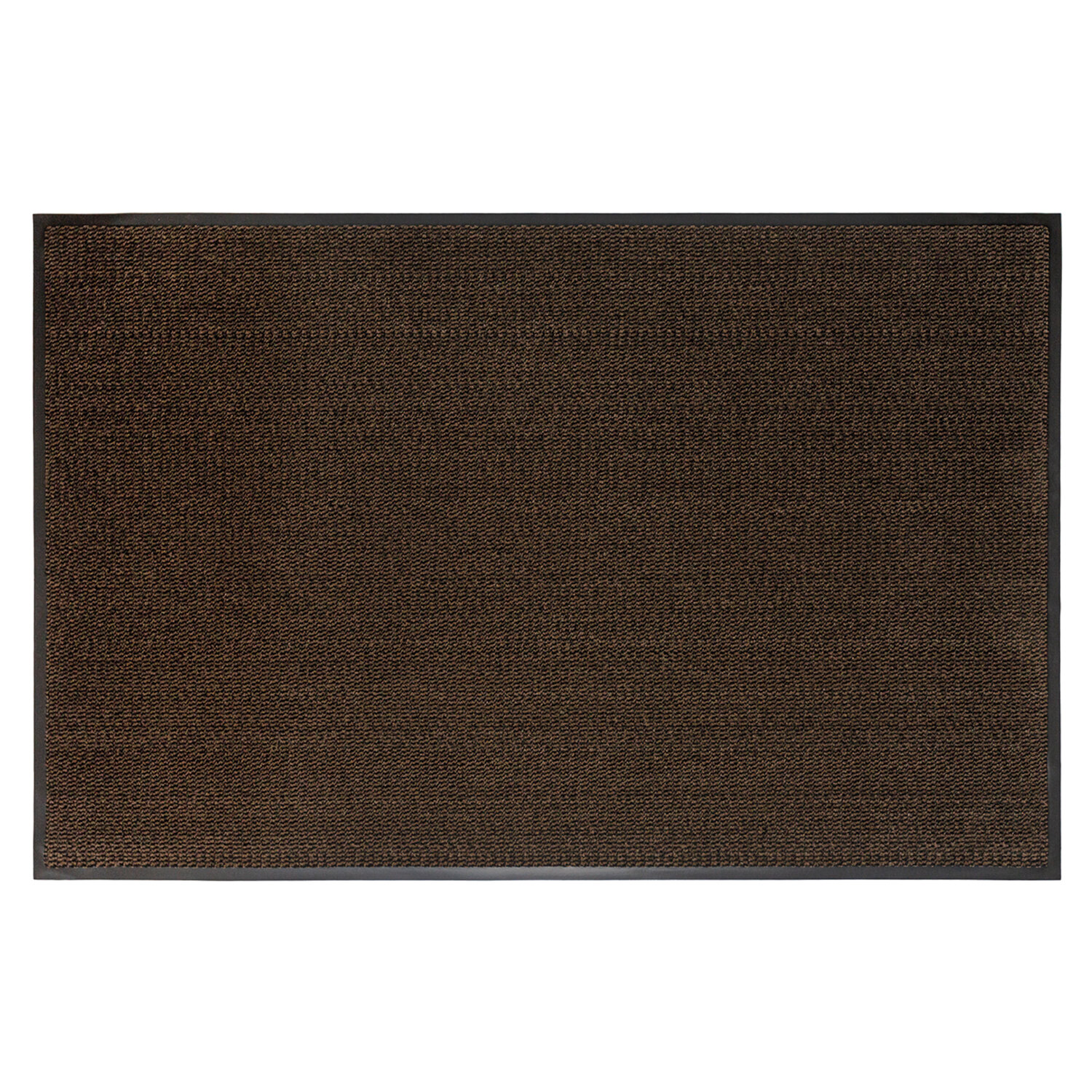 Коврик входной ИЗНОСОСТОЙКИЙ влаговпитывающий 90х150см толщина 8мм ТАФТИНГ корич LAIMA EXPERT 606890