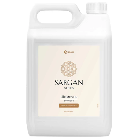 Шампунь для всех типов волос 5 л, GRASS SARGAN, для мягкости и здорового блеска волос, 125389 608523 - МСК «Форвард»