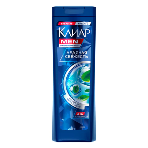 Шампунь против перхоти 400 мл, CLEAR MEN "Ледяная свежесть" 609833 - МСК «Форвард»
