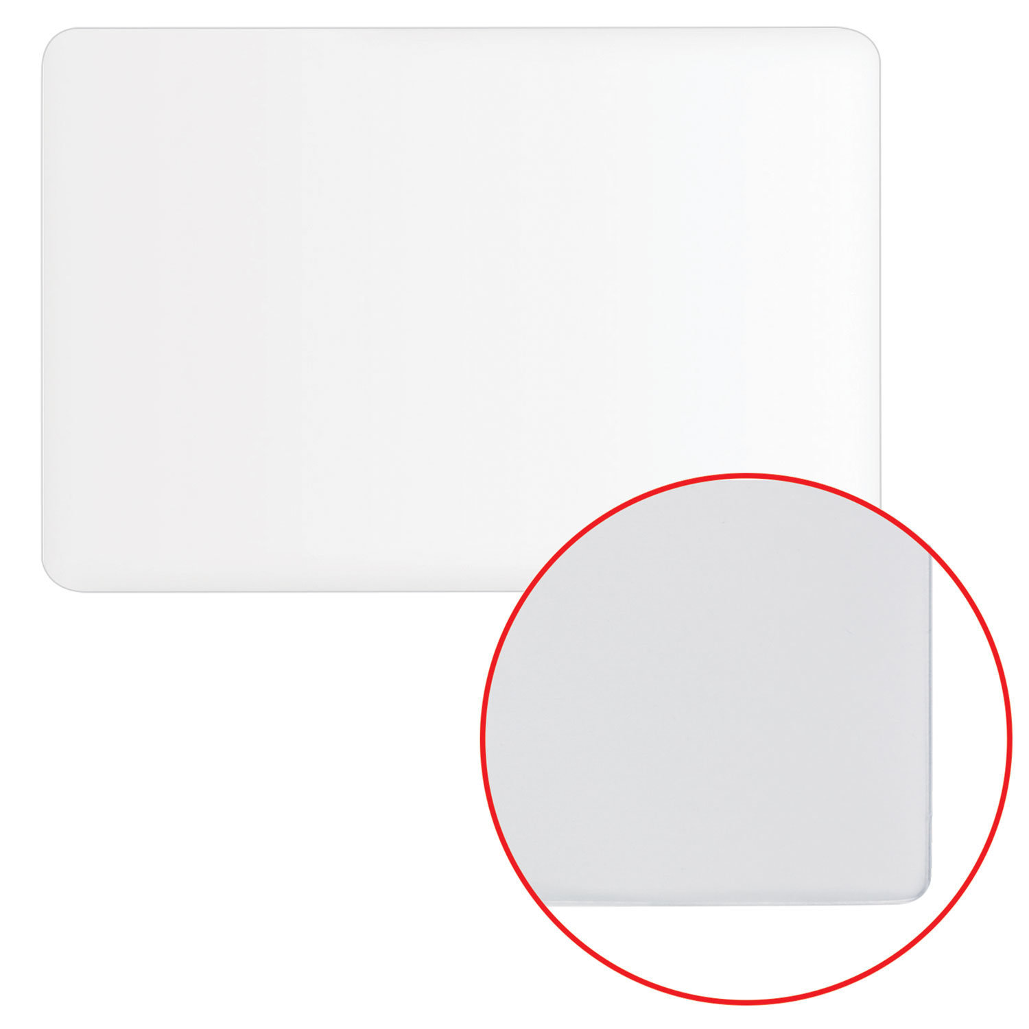 Коврик-подкладка настольный для письма 38х59см, STAFF, прозрачный, 237088