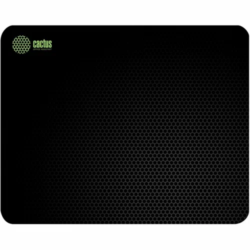Коврик для мыши Cactus Black Mesh 250x200x3мм черный с рисунком 1844475