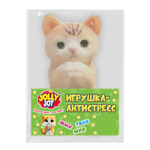 Игрушка-антистресс МЕГА СКВИШ "Супер котик", 20 см, JOLLY JOT (ДЖОЛЛИ ДЖОТ), 665819 - МСК «Форвард»