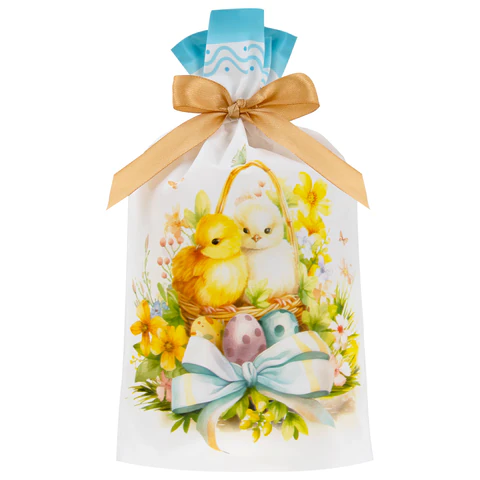 Пакетики пасхальные, НАБОР 10 штук, 14х23 см, "Пасха", 2 дизайна, ЗОЛОТАЯ СКАЗКА, 592644 - МСК «Форвард»