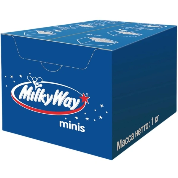 Шоколадный батончик Milky Way minis 1 кг 832968