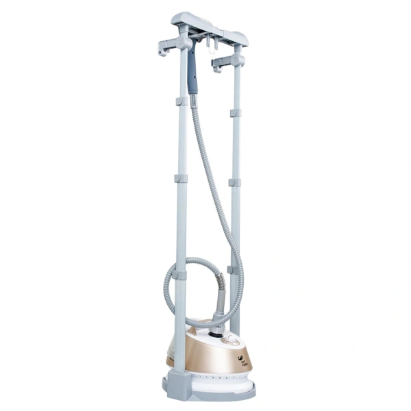 Отпариватель KITFORT KT-913, 2000 Вт, пар 35г/мин, резервуар 1,3л, 4 режима, 2 насадки, золотистый 454841