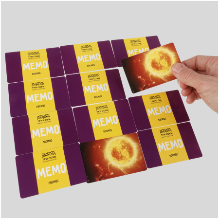 Игра настольная ТРИ СОВЫ "Мемо. Космос ", 50 карточек, картонная коробка НИ_55051 360967 ЧЕСТНЫЙ ЗНАК - МСК «Форвард»