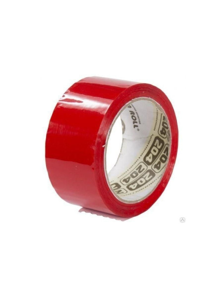 Клейкая лента Nova Roll 48мм*66м 43мкм красная 204 0120-436Х - МСК «Форвард»
