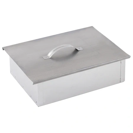 Коптильня одноярусная металлическая, размер 350х260х100 мм, в гофрокоробе, 701729 - МСК «Форвард»