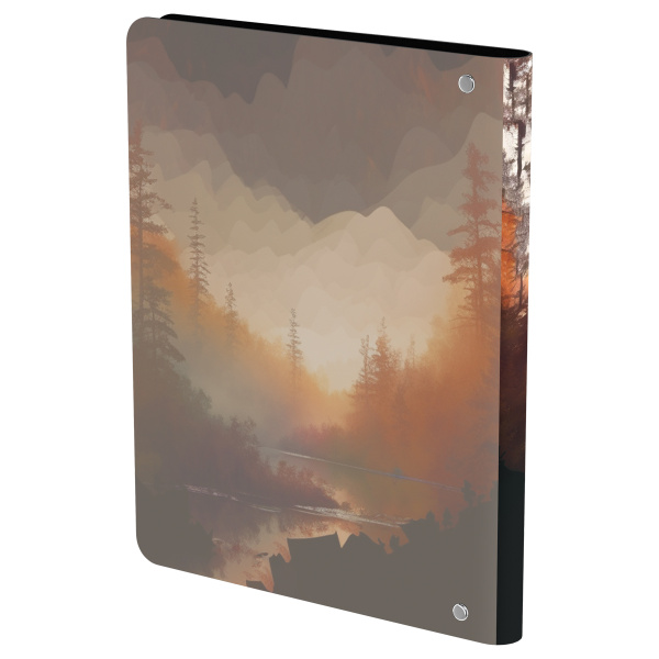 Тетрадь на кольцах А5, 120л., кожзам, BG "Русский дух", иск. кожа, тиснение фольгой 367488 - МСК «Форвард»