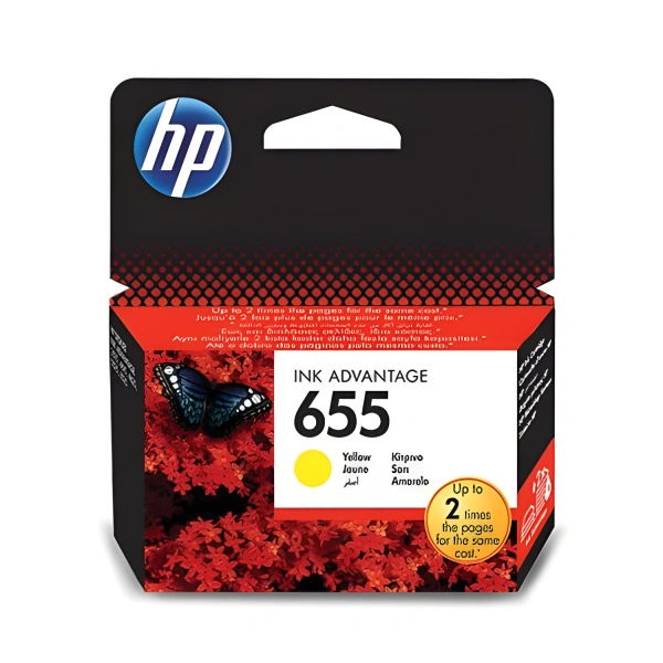 Картридж струйный HP (CZ112AE) Deskjet Ink Advantage 3525/5525/ 4515/4525 №655, желтый, оригинальный 361012 под заказ 8 дней