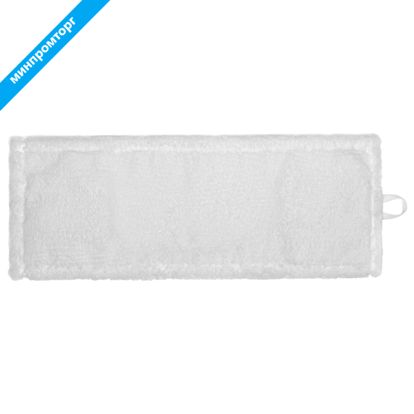 Насадка МОП плоская для швабры/держателя 40см, уши/карманы (ТИП У/К), м-фибра, LAIMA EXPERT, 605311