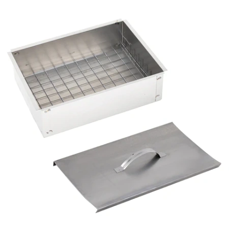 Коптильня одноярусная металлическая, размер 350х260х100 мм, в гофрокоробе, 701729 - МСК «Форвард»