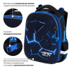 Ранец BRAUBERG PREMIUM, 2 отделения, с брелком, "Digital lava", СВЕТЯЩИЙСЯ, 38х29х16 см, 272015  - МСК «Форвард»