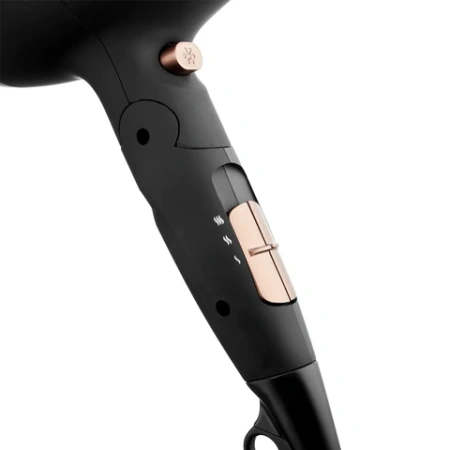 Фен BRAYER BR3000BN, 2200 Вт, 2 скорости, 3 температурных режима, складная ручка, черный 456101 - МСК «Форвард»