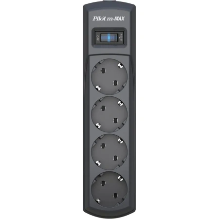 Сетевой фильтр ZIS Pilot m MAX на 4 розетки 10 метров 147 1017076 - МСК «Форвард»