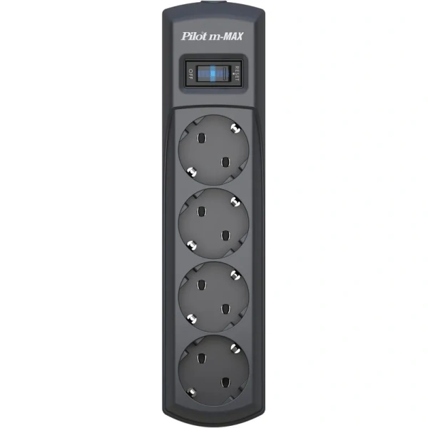 Сетевой фильтр ZIS Pilot m MAX на 4 розетки 10 метров 147 1017076 - МСК «Форвард»