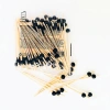 Пики для канапе бамбуковые "Жемчужина Черная", 12 см, 100 шт., КП, 138292 700675 - МСК «Форвард»