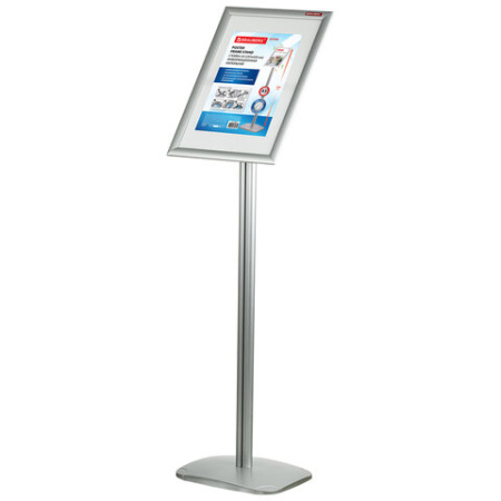 Стойка информационная напольная А3 с алюминиевым "клик"-профилем (297х420 мм) BRAUBERG "Extra", 238225 - МСК «Форвард»