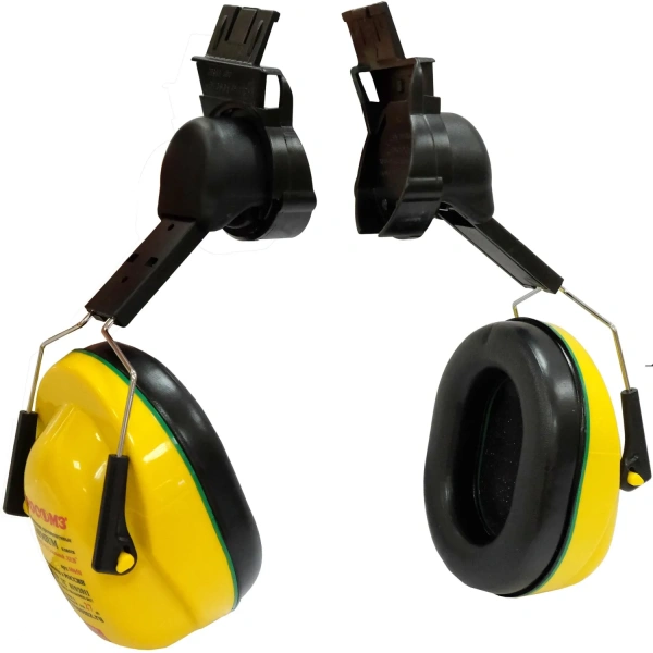 Наушники противошумные РОСОМЗ СОМЗ-65 Стальной Лев с креплением на каску 27 дБ желтые (60650) 1173296 минпромторг - МСК «Форвард»