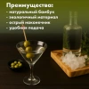 Пики для канапе бамбуковые "Сердце красное", 12 см, 100 шт., КП, 139419 700679 - МСК «Форвард»