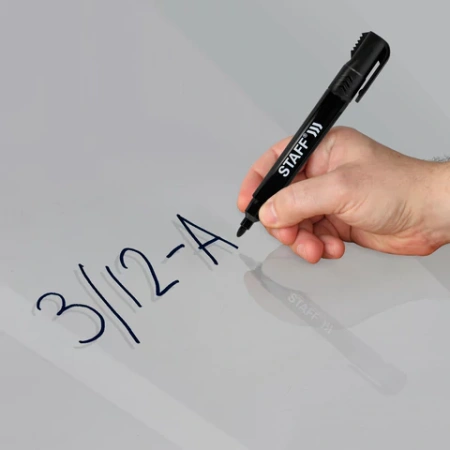 Маркер перманентный с колпачком для вскрытия коробок STAFF "Basic" LOGISTIC PM-150, ЧЕРНЫЙ, 3 мм, 152201 - МСК «Форвард»