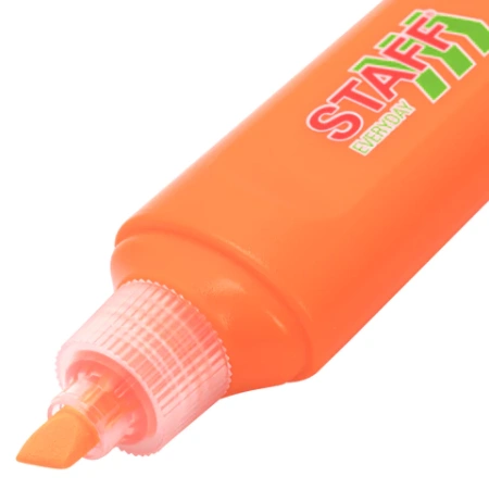 Набор текстовыделителей 6 НЕОНОВЫХ ЦВЕТОВ, STAFF "EVERYDAY HL-720", линия 1-5 мм, скошенный наконечник, 152556 - МСК «Форвард»